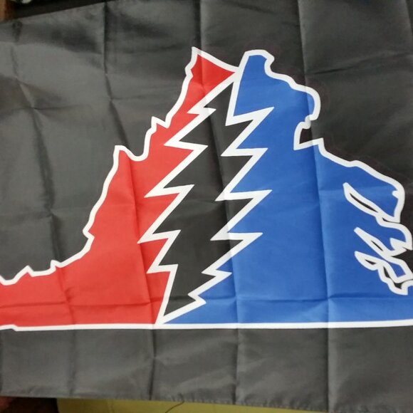 Grateful Dead Virginia State inspired 3x5' Flag Steal Your Cavaliers Banner NWT - Picture 3 of 3